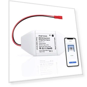 Smart WiFi Garage Door Opener Remote — Smart Home Hubs & Controllers, meross