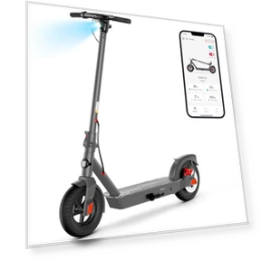 Electric Scooter with 10" Tires — Electric Self-Balancing Scooters, SISIGAD