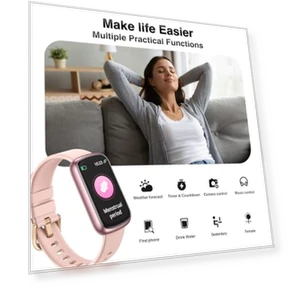 Health Smart Watch with Comprehensive Monitoring — Smartwatches, RLQA