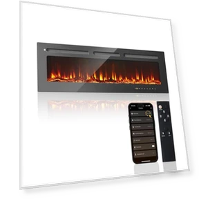 Smart Electric Fireplace — Outdoor Fireplaces, oneinmil