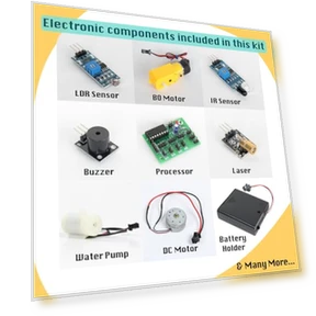 STEM Robotics Kit for Kids — Science Kits, Butterfly EduFields