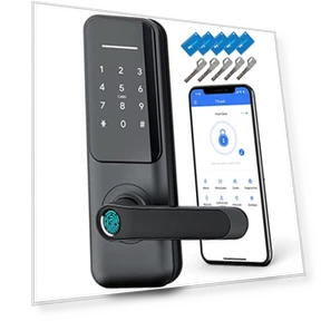 Fingerprint Smart Door Lock and Handle — Smart Home Security, Nyboer