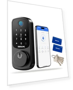 Fingerprint Smart Door Lock — Smart Home Security, DESLOC