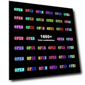 LED Open Sign — Commercial TVs & Displays