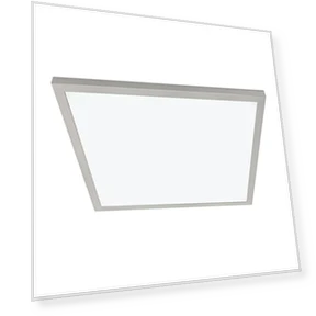 Smart Direct Wire LED Flat Panel Ceiling Light Fixture — Overhead Lighting, Good Earth Lighting