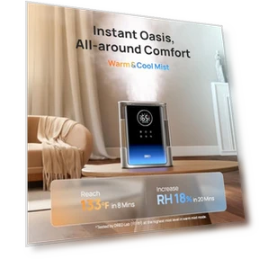 Smart Humidifiers for Bedroom — Air Moisturizers, Dreo
