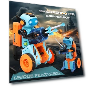STEM Circuits Robot Building Toys — Construction Kits, Kyanio
