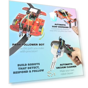 STEM Robotics Kit для детей — Конструкторы, Butterfly EduFields