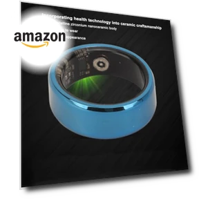 Ceramic Smart Ring Health Sleep Monitoring Step Counter Remote Camera — Smart Rings, ciciglow