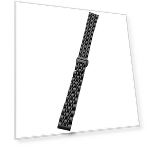 Seven-beads 14mm Stainless Steel Watch Band — Girls' Watch Straps, Garmin