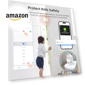 WiFi Home Alarm System with PIR Motion Sensor — Smart Home Security, CPVAN