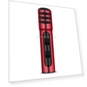 Condenser Microphone Dual Mobile Phone Karaoke Live Singing Microphone — Condenser, BGN