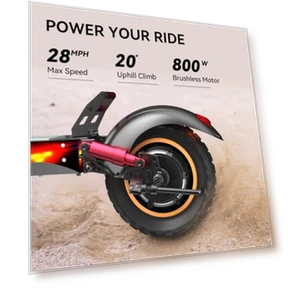 Electric Scooter with Seat for Adults — Push Scooters, LET IT GO