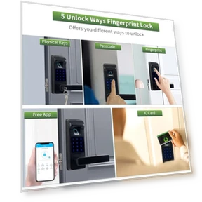 Smart Door Lock — Keyless Entry, HARFO