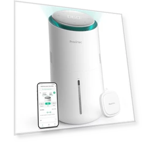 Smart Humidifier for Bedroom — Air Moisturizers, Provirtec