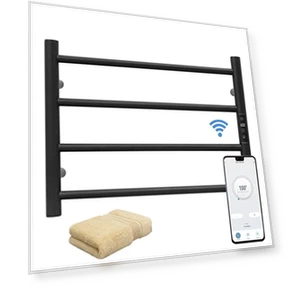 Smart WiFi Towel Warmer Wall Mounted — Towel Warmers, KEG