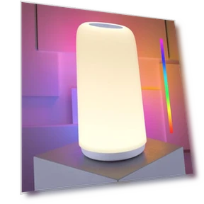 Сенсорная настольная лампа с RGB подсветкой — Настольные лампы, ROOTRO