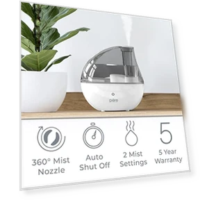 Ultrasonic Cool Mist Humidifier — Air Moisturizers, Pure Enrichment