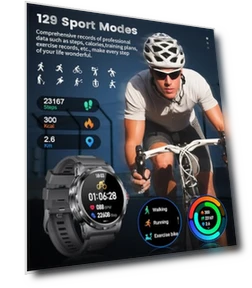 Military Smart Watch for Men — Smartwatches, LIGE