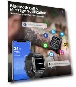 Military Smart Watch — Smartwatches, LIGE