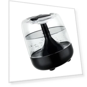 Quiet Bedroom Air Moisturizer Cool Humidifier with 7 Color Lighting — Air Moisturizers, Lupsty