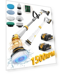 Electric Spin Scrubber — Brushes, qimedo