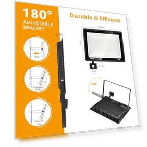 LED Motion Sensor Flood Light — Outdoor Security & Flood Lighting, YANYCN