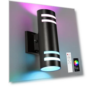 Умные RGB настенные светильники для улицы — Наружное освещение, futxnziey
