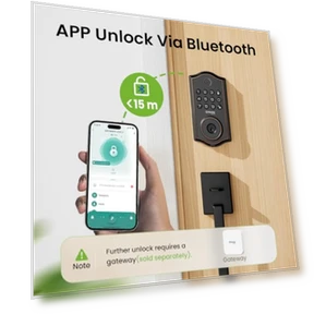Smart Deadbolt Lock for Front Door — Locks, GHome Smart