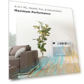 Smart Through-The-Wall Air Conditioner, Heater, Fan & Dehumidifier — Кондиционеры, TCL