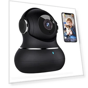 2K Indoor Security Camera — Baby Monitors, litokam