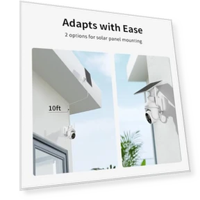 2K Solar Security Cameras Wireless Outdoor — Security Cameras, SEHMUA