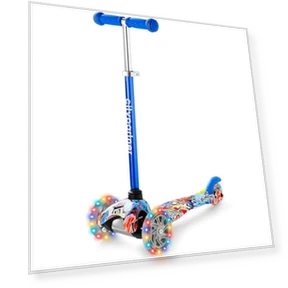3-Wheel LED Kick Scooter — Push Scooters, CityPartner
