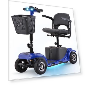 4 Wheels Electric Mobility Scooter — Electric Self-Balancing Scooters, DOUBLE GLOBAL INC