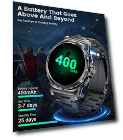Military Smart Watch for Men — Smartwatches, SUNKTA