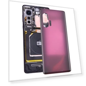 मोटोरोला एज+ 2020 के लिए मूल बैटरी बैक कवर — फोन का पिछला हिस्सा, Motorola