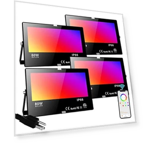 Smart Color Change LED Flood Light — Garden Illumination, Neliwo