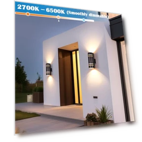 Smart RGB Outdoor Wall Lights, 2 Pack — Наружное освещение, iYogaled
