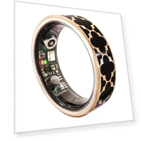 Smart Ring with Sleep Tracking and Heart Rate Monitor — Fitness & Activity Monitors, LISASRING
