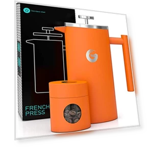 Френч-пресс для кофе с двойной изоляцией — Френч-прессы, Coffee Gator