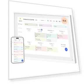 HD Digital Calendar with Touchscreen — Цифровые фоторамки, Mezed