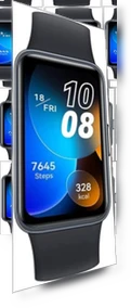 Smartwatch with Silicone Strap — Smartwatches, Huawei
