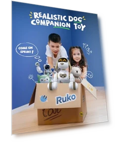 Remote Control Robot Dog Toy — Interactive Figures & Robots, Ruko