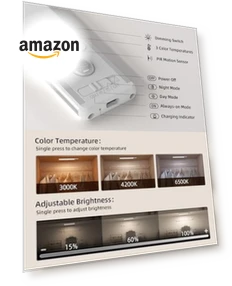 134 LED Under Cabinet Lights — Under-Cabinet Lights, EZVALO