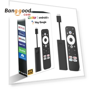Google Certified Android 11 TV Stick — स्ट्रीमिंग मीडिया प्लेयर्स, Dcolor