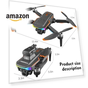 Foldable FPV Drone with Camera — Drones, ylmijfe
