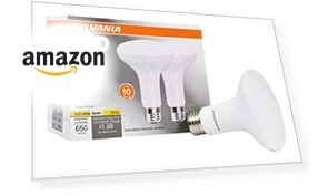 LED Flood BR30 Light Bulb — Compact Fluorescent, Sylvania