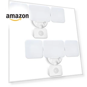 Smart Security Light Motion Sensor — Outdoor Security & Flood Lighting, EMANER