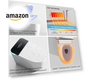 Smart Toilet with Heated Bidet and Dryer — Bathroom Essentials, TDH