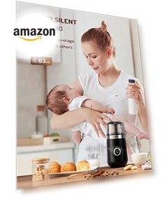 Upgraded Adjustable Coffee Grinder Electric — Electric Blade Coffee Grinders, SHARDOR